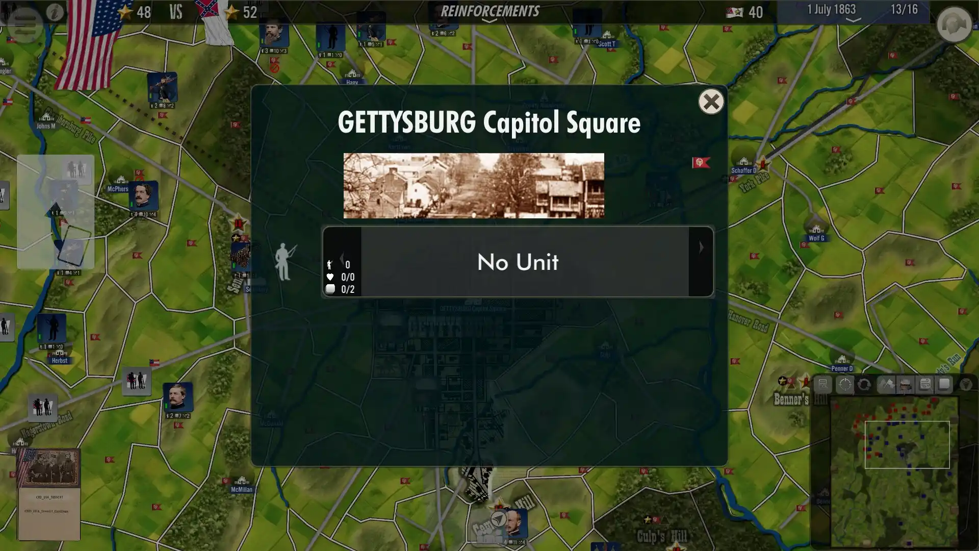 SGS 葛底斯堡战役/SGS Battle for: Gettysburg