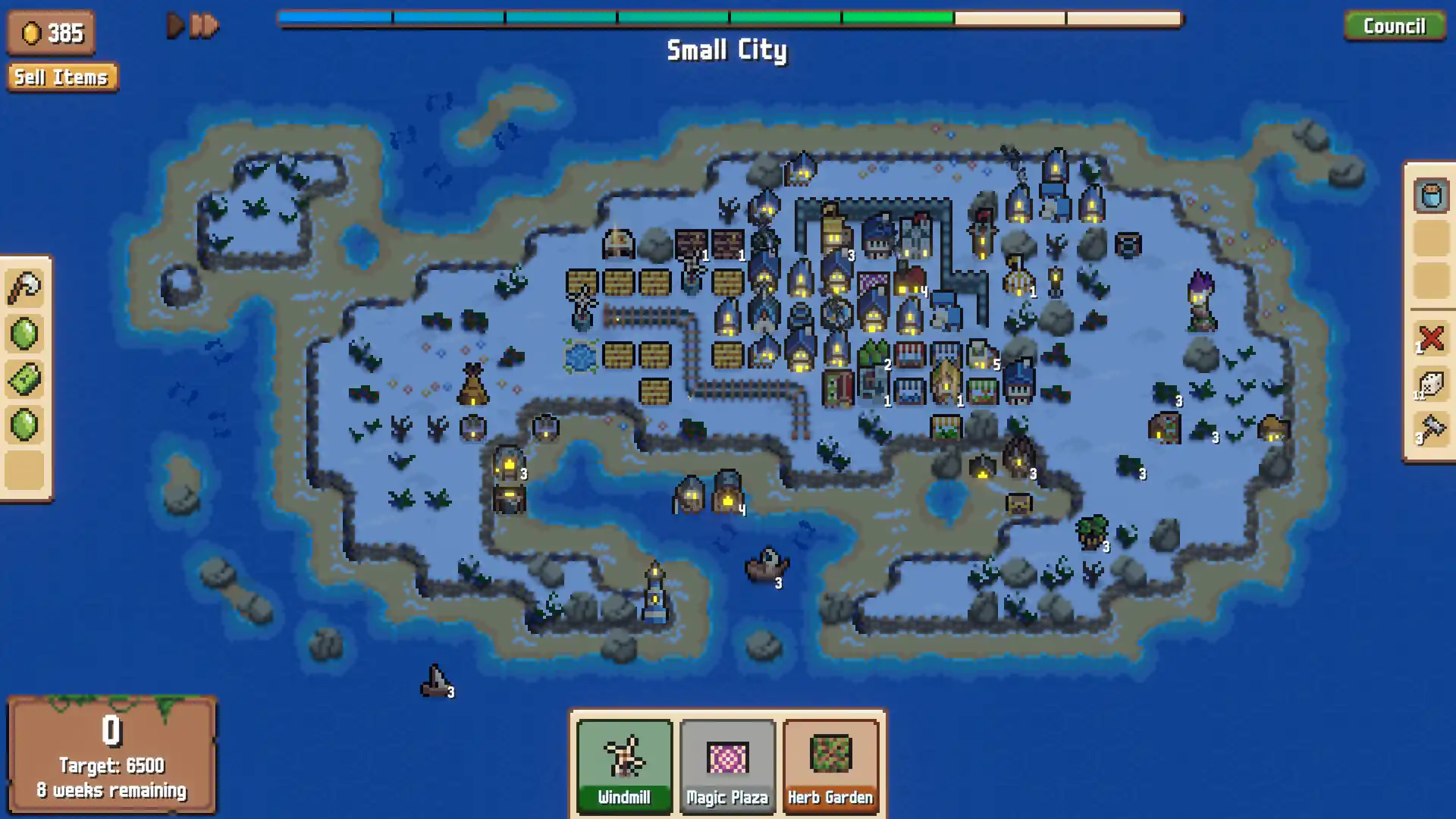 连锁城邦: 类Rogue城市营造游戏/Combolands: Roguelike Citybuilder