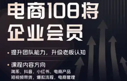 贾真108将电商·电商圈(更新8月)