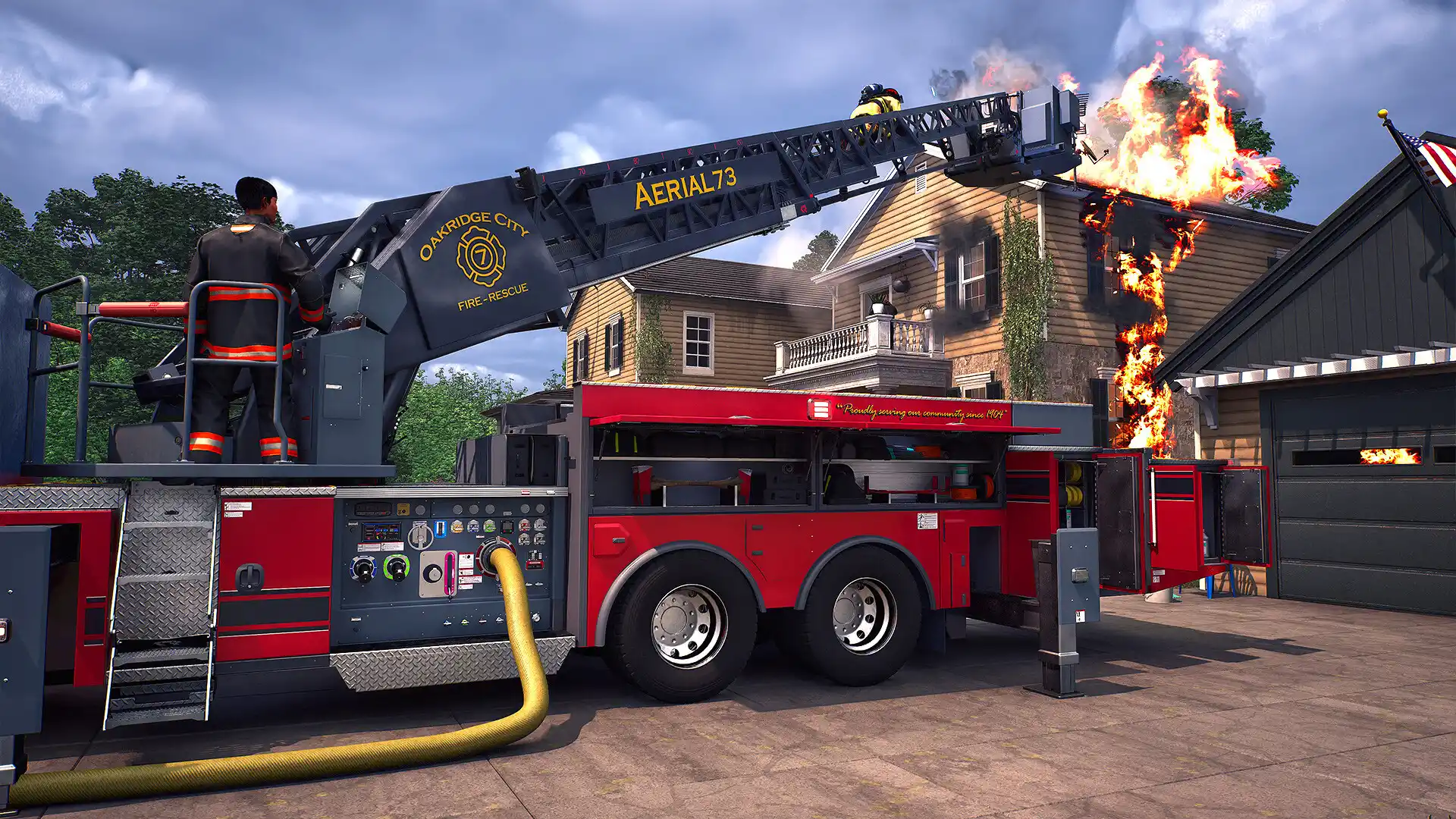 消防模拟：火苗燃动/Firefighting Simulator: Ignite