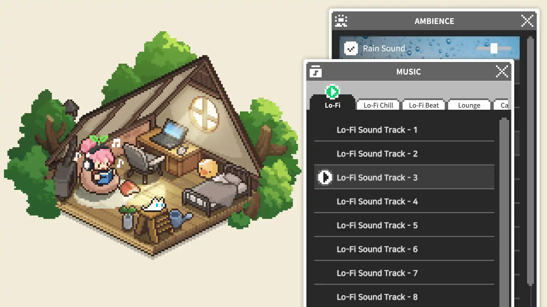 迷你舒适房间：Lo-Fi/Mini Cozy Room: Lo-Fi