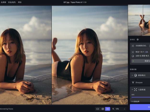 Ai图片降噪Topaz Photo Pro v1.5.1中文高级版
