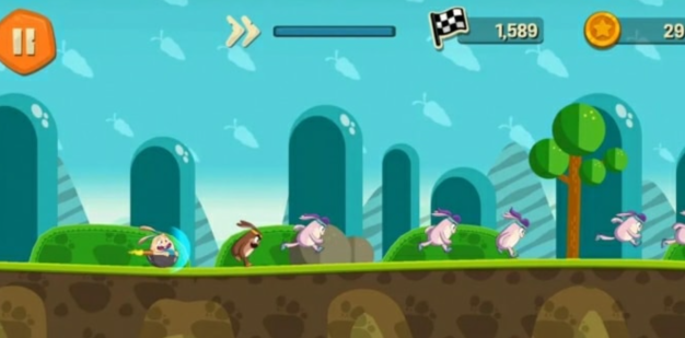《火箭兔:硬币竞赛 Rocket Rabbit – Coin Race》Switch中文版NSZ下载