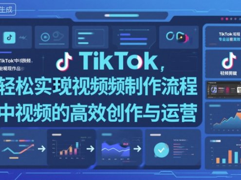 TikTok中视频制做流程，轻松实现Tk中视频的高效创作与运营