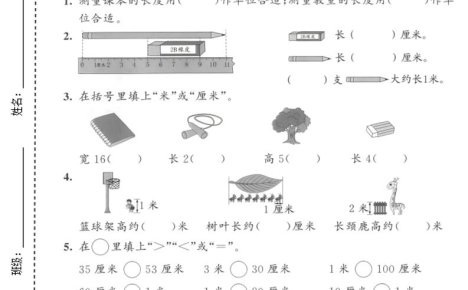 二年级上数学第四单元拔尖测试卷2《人教版》