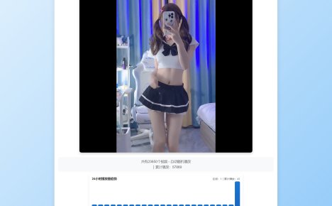 随机小姐姐热舞视频系统源码全新UI带后台版v5.0