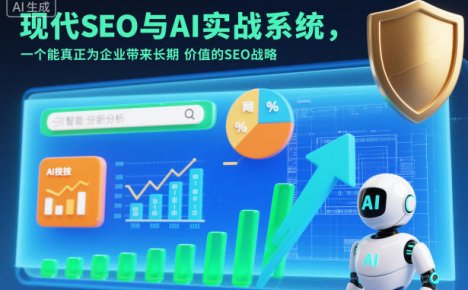 现代SEO与AI实战系统，一个能真正为企业带来长期价值的SEO战略(英语+中文字幕)