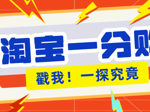 年底赚钱冲刺季，靠谱高单价项目，淘宝一分购一单13元，小白也能做！