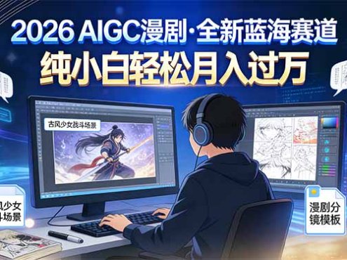 2026年全新蓝海赛道,纯小白轻松月入过万