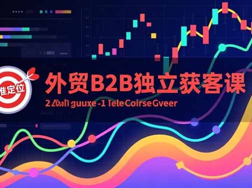 外贸B2B独立获客课,Facebook主页搭建、消息互动广告、精准定位,打造高询盘系统