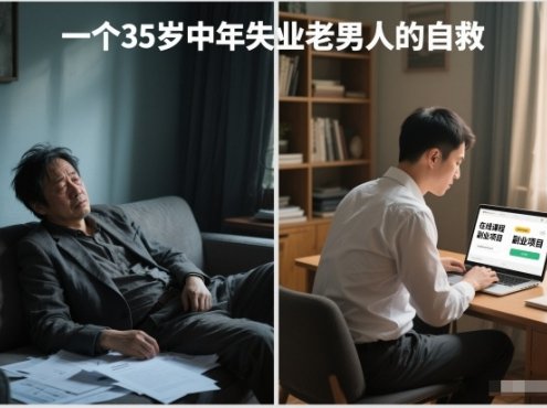 付费文章:一个35岁中年失业老男人的自救