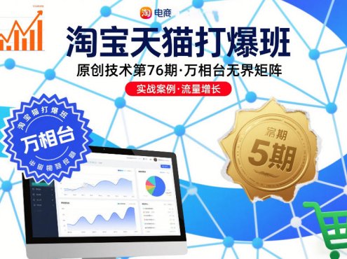 淘宝天猫打爆班原创技术第76期,万相台无界矩阵