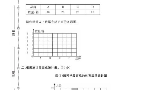 四年级上数学第六单元拔尖测试卷《西师版》
