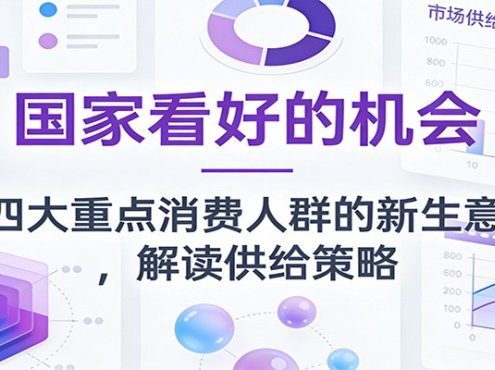公众号付费文章:国家看好的机会,四大重点消费人群的新生意,解读供给策略