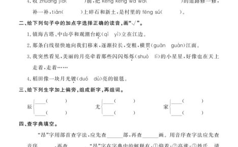 四年级上语文期末冲刺计划