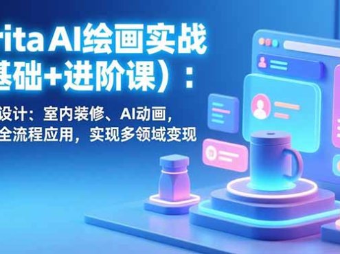 Krita AI绘画实战(基础+进阶课