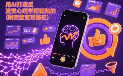 用AI打造“反直觉”心理学短视频的流量密码(附完整变现路径)