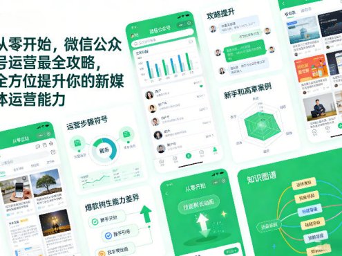 从零开始,微信公众号运营最全攻略,全方位提升你的新媒体运营能力