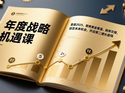 年度战略机遇课,复盘2025、聚焦黄金赛道、跨界交锋,锁定未来机会,开启第二增长曲线