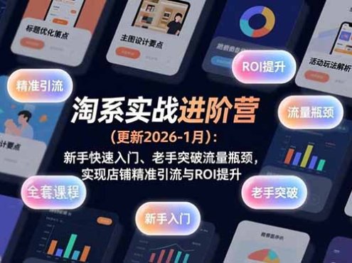 淘系实战进阶营(更新2026-1月