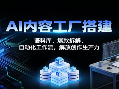 AI内容工厂搭建：语料库、爆款拆解、自动化工作流，解放创作生产力