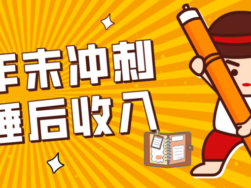 零门槛！普通人年底比做项目，碎片时间轻松赚 “睡后收入”月收益3500+