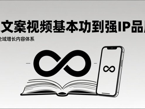 2026内容获客系统课：从文案视频基本功到强IP品牌，构建全域增长内容体系