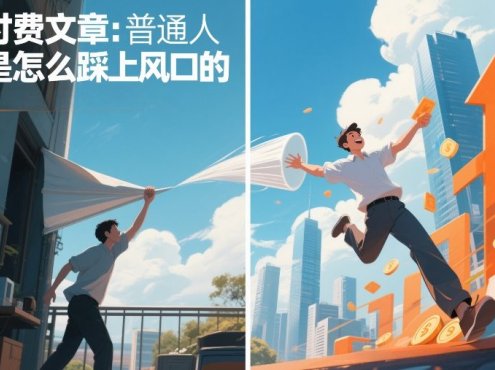 付费文章:普通人是怎么踩上风口的
