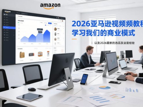 2026亚马逊视频教程，学习我们的商业模式，以及2026最新的选品及运营经验