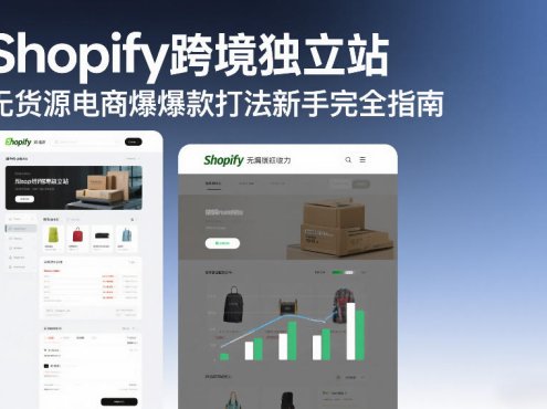 Shopify跨境独立站无货源电商爆款打法新手完全指南