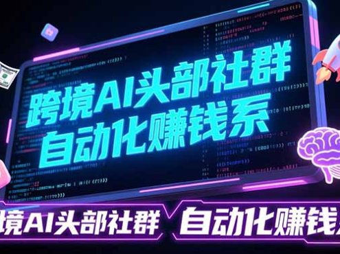 跨境AI头部社群前沿精选:聚焦可落地的AI实战经验,快速构建你的自动化赚钱系