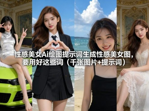 性感美女Ai绘图提示词生成性感美女图,要用好这些词(千张图片+提示词)