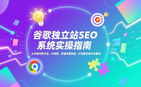 谷歌独立站SEO系统实操(更新
