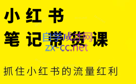 张宾·小红书笔记带货课(更新2026)