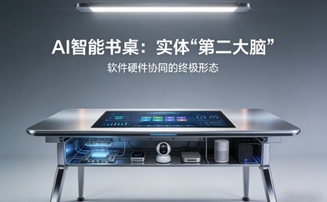 AI智能书桌搭建，构建你的实体“第二大脑”，软件硬件协同的终极形态