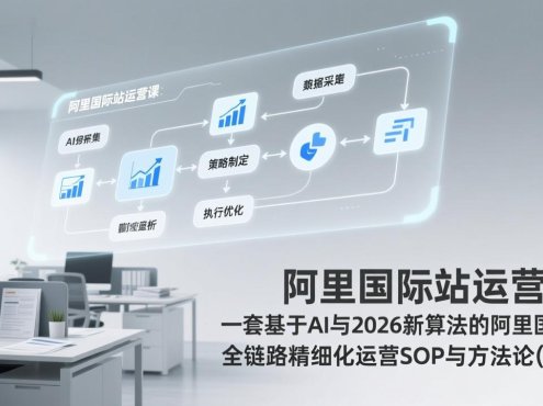 阿里国际站运营课：一套基于AI与2026新算法的阿里国际站全链路精细化运营SOP与方法论(更新