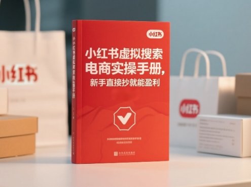 小红书虚拟搜索电商实操手册,新手直接抄就能盈利