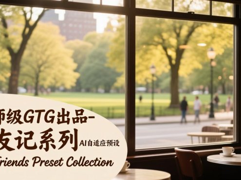 大师级GTG出品-老友记系列AI自适应预设The Friends Preset Collection