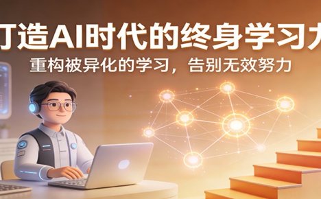 打造AI时代的终身学习力：重构被异化的学习，告别无效努力