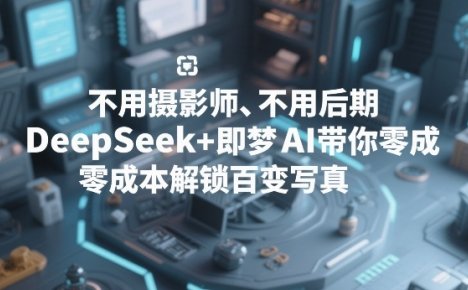 不用摄影师、不用后期,DeepSeek+即梦AI带你零成本解锁百变写真!