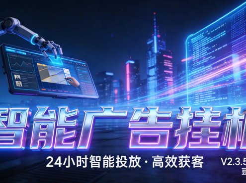 AI 广告云挂机 · 全域流量变现平台