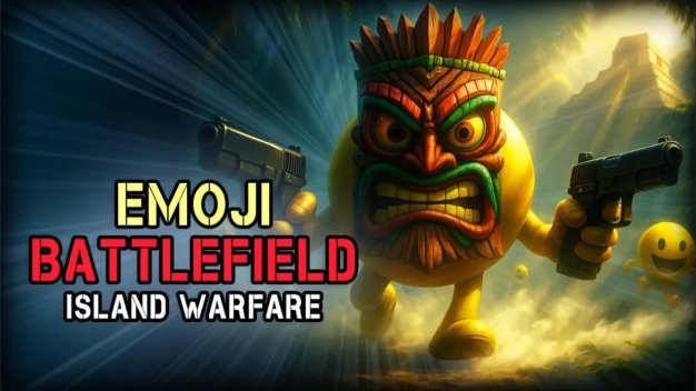 【美版】表情包战场:岛屿战争 .Emoji Battlefield – Island Warfare 中文