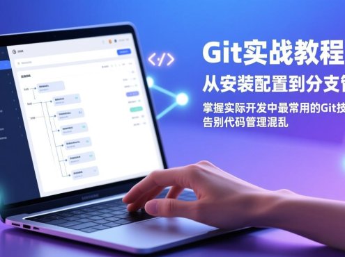 Git实战教程:从安装配置到分支管理,掌握实际开发中最常用的Git技能,告别代码管理混乱