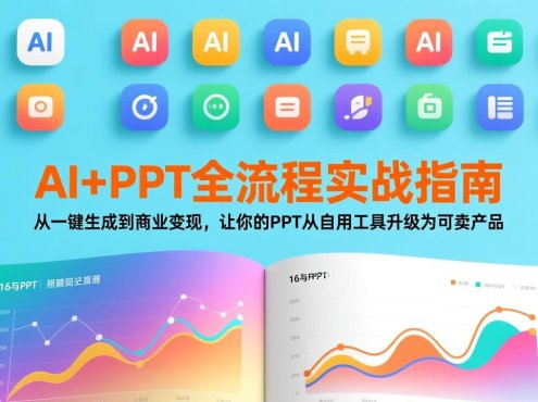 AI+PPT全流程实战指南：从一键生成到商业变现，让你的PPT从自用工具升级为可卖产品