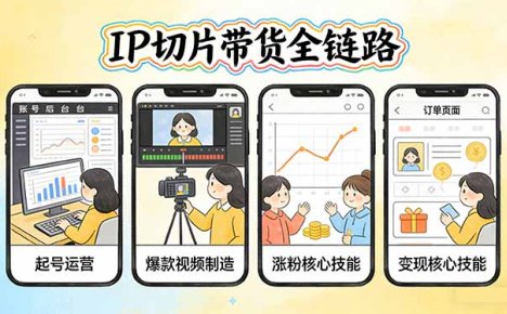 IP切片带货全链路(更新