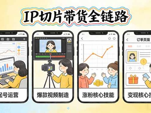 IP切片带货全链路(更新