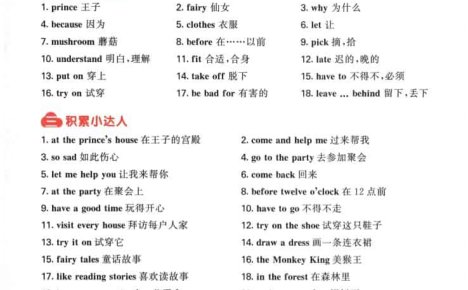 五年级下英语知识点汇总《译林版》