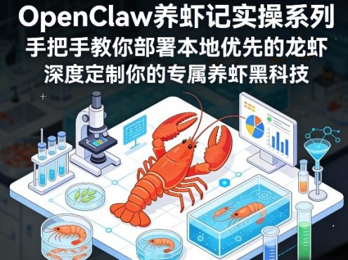 OpenClaw养虾记实操系列,手把手教你部署本地优先的龙虾,深度定制你的专属养虾黑科技
