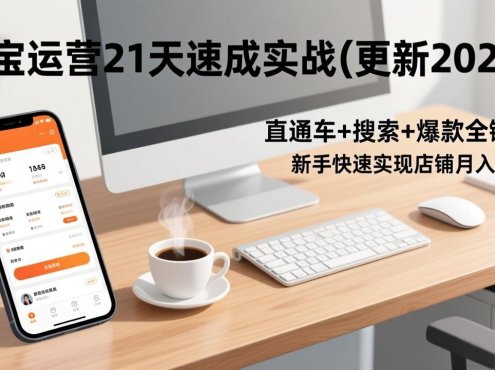 淘宝运营21天速成实战(更新3月