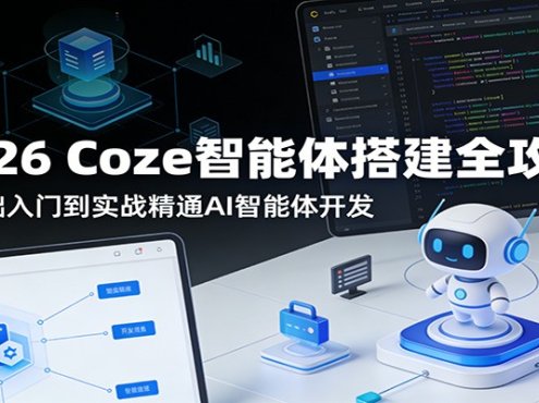 2026 Coze智能体搭建全攻略:零基础入门到实战精通AI智能体开发